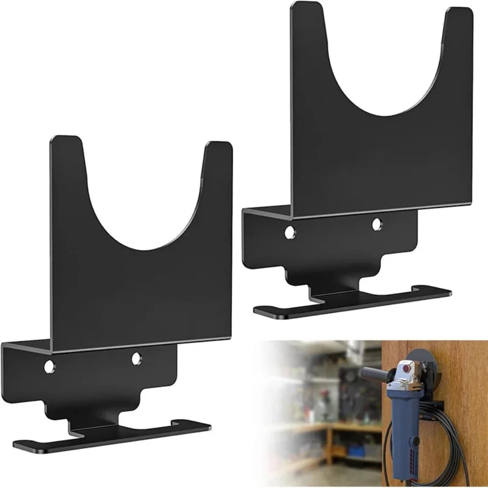 Angle Grinding Machine Support Set, Electric Tools Holder, Storage Rake, Bench Grinding Wheel Support
