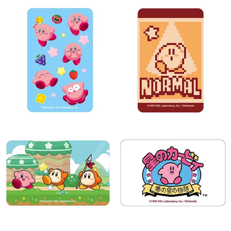 Kirby Genuine Magical Department Store Lenticular Clear Card 3D Holographic Changing Card Original Anime Game Merch Collectible