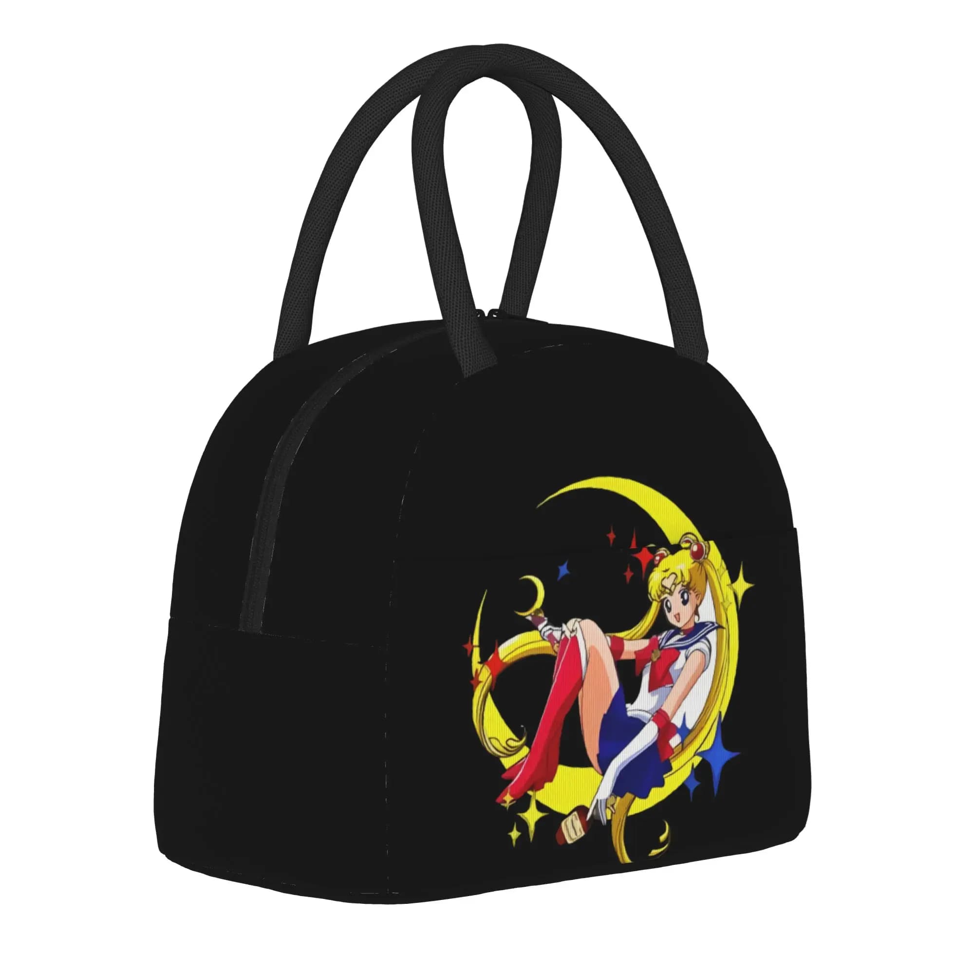Borsa termica per il pranzo Sailor Moon, borsa termica riutilizzabile, contenitore per il pranzo, Anime Manga Kawaii, grande borsa per il pranzo, borsa per il trasporto di alimenti