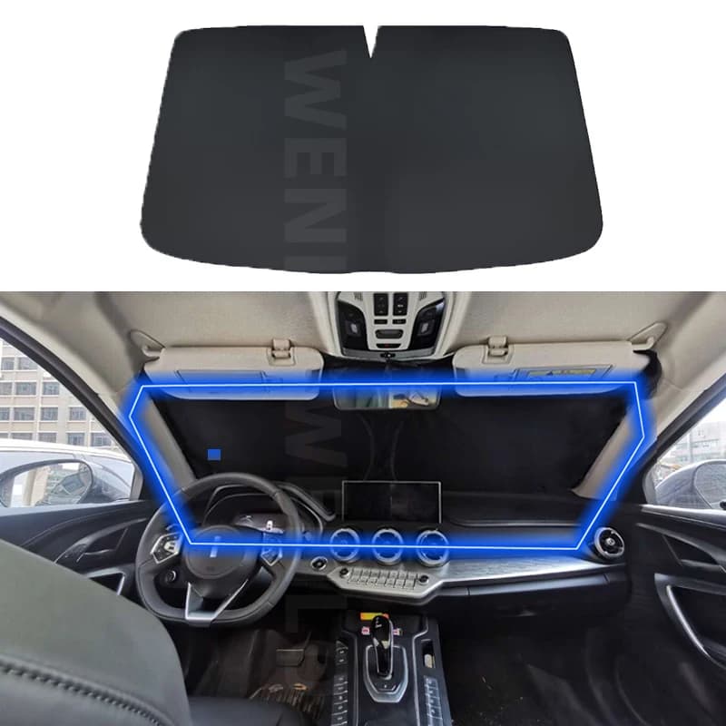 Parabrezza Parasole Per Chery Tiggo 3 5 7 8 Omoda C5 Exeed Jetour Auto Parasole Protezione UV Tenda Parabrezza Anteriore Parasole