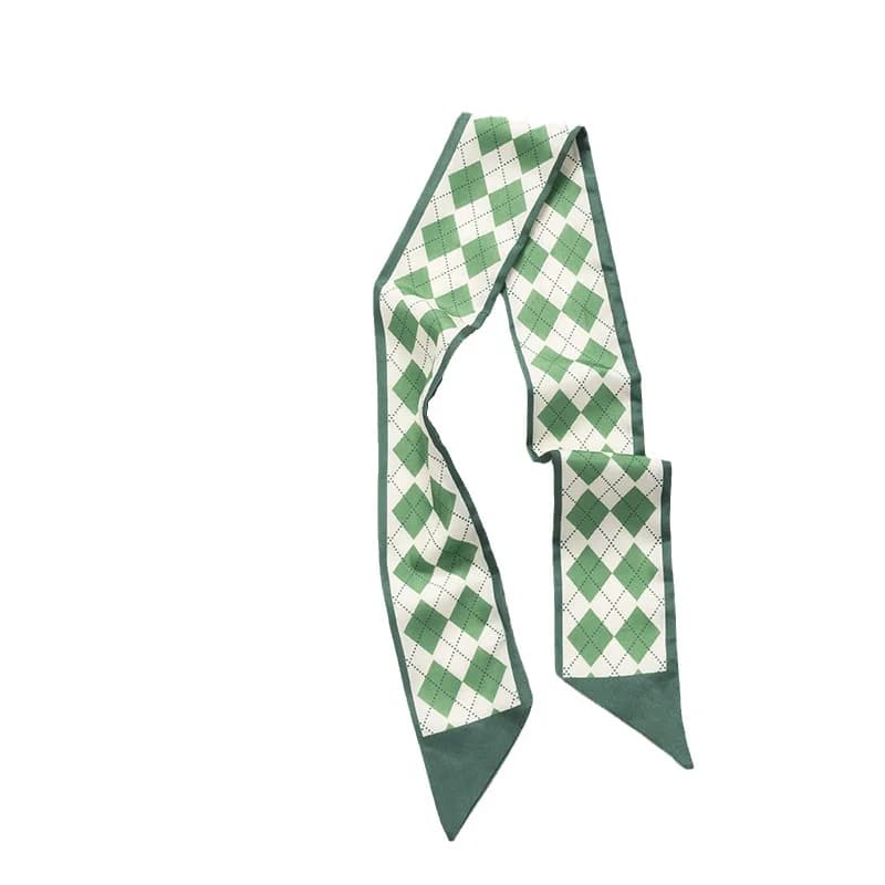 Festival confezione regalo decorazione sciarpa di seta nastro lungo coda di cavallo fiocco lettera fascia per capelli