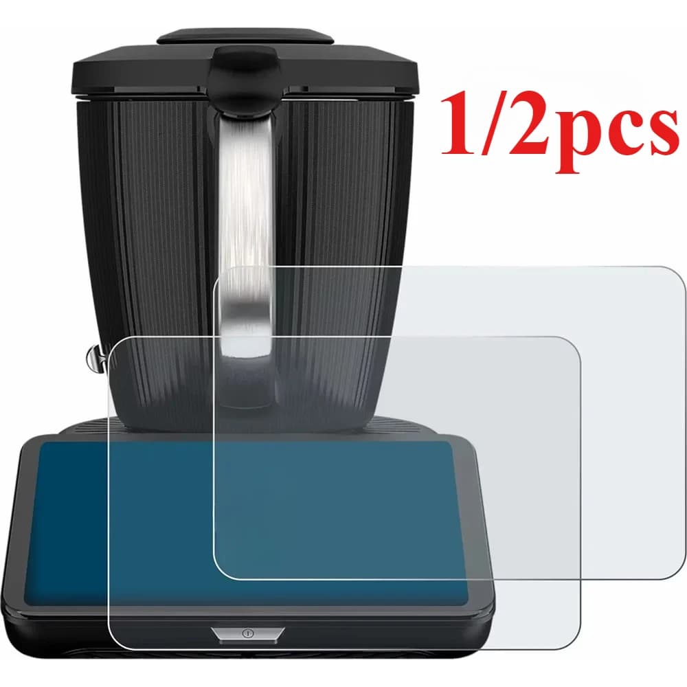 Proteggi schermo in vetro temperato per Thermomix TM7 Antigraffio Anti-impronte Vetro ad alto allumina HD Trasparente Accessori per mixer