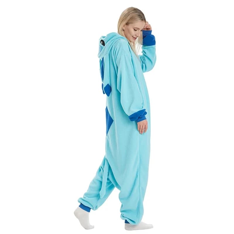 ★ Costume di Halloween per Cosplay TOMY Glaceon, Pigiama Kigurumi Eevee, Pigiama Natalizio Anime per Adulti ♥ Tutte le parti del paese
