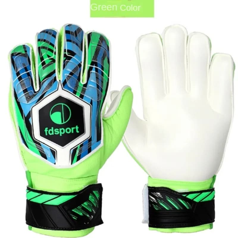Guanti da portiere di calcio antiscivolo gli studenti delle scuole elementari dei bambini indossano il portiere di protezione delle dita in lattice di protezione delle dita