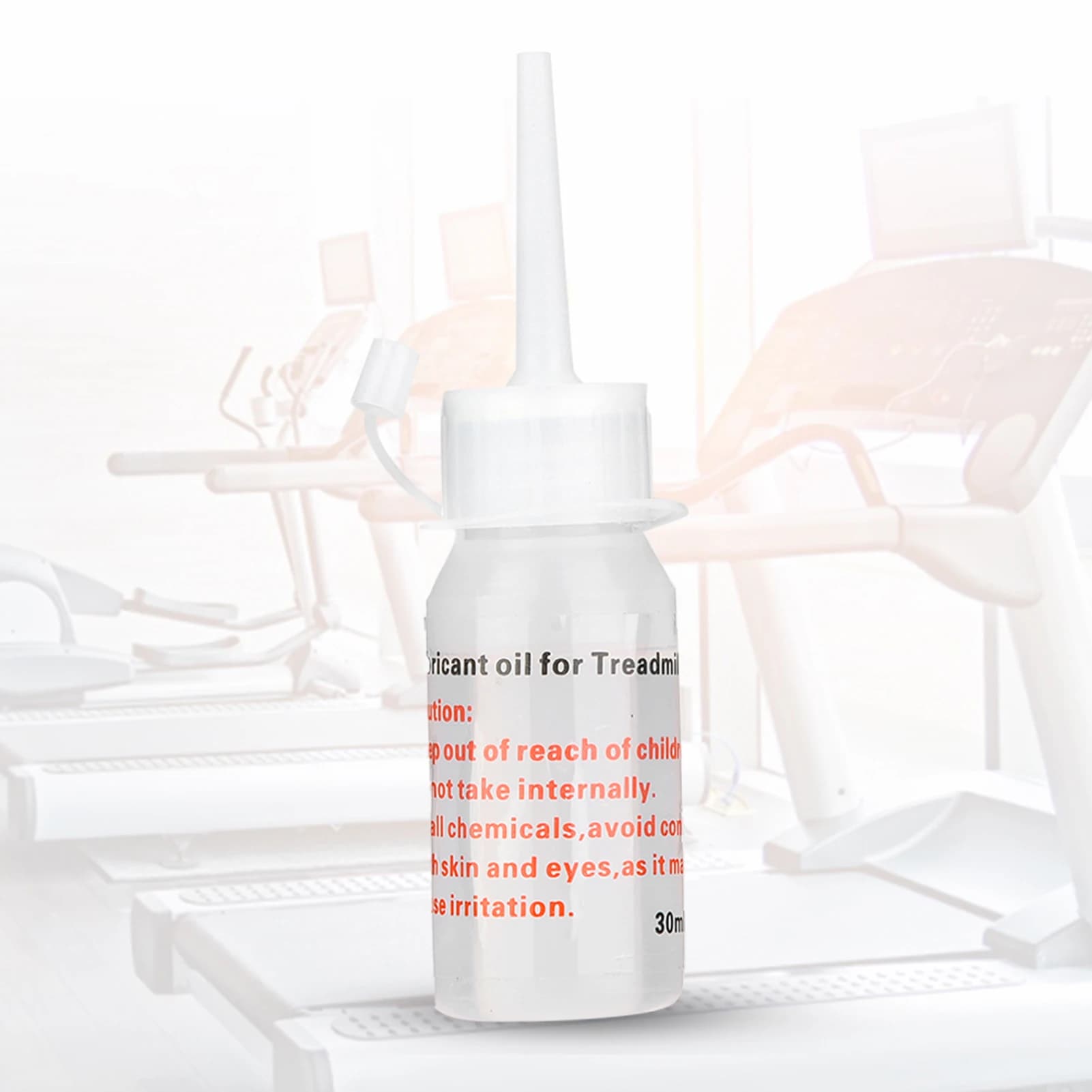 Olio Lubrificante per Tapis Roulant, 3 Bottiglie/Confezione, 30ml, Silicone, Lubrificante per Tapis Roulant, Olio per Macchine da Corsa