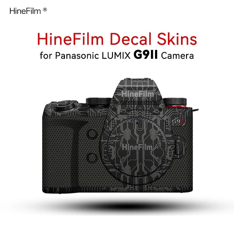 Adesivo per fotocamera personalizzato per Panasonic Lumix G9II G9M2 Cappotto protettivo Avvolgente Lumix G9 Mark 2 Pellicola adesiva per copertura G9 Mark2 Fotocamera