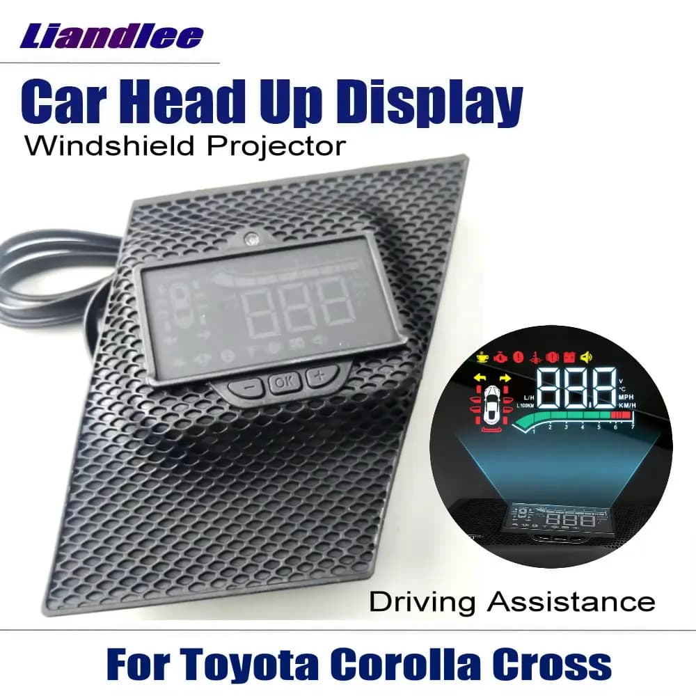 Display Head-Up (HUD) per Auto Toyota Corolla Cross XG10 2020-2025 - Accessorio Schermo per Guida Sicura, Proiettore sul Parabrezza