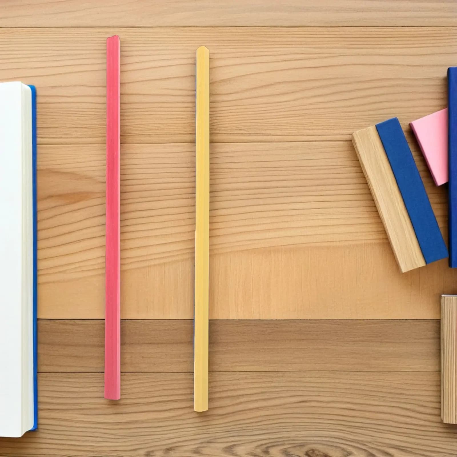 40Pcs File Folders Sliding Bars Plastic Binding Bars for A4 Document Clips Report Covers Office School Home Binder Clips