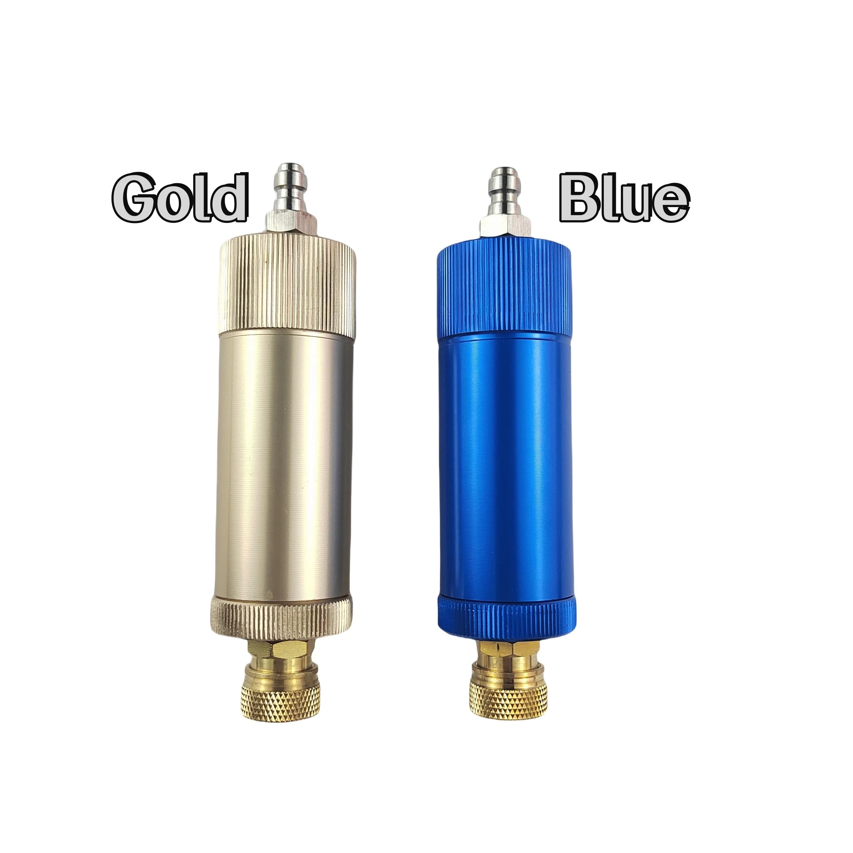 Separatore olio-acqua HPA purificare il filtro della pompa manuale dell'aria 300bar 4500psi con attacco rapido in cotone filtrante filettatura M10x1