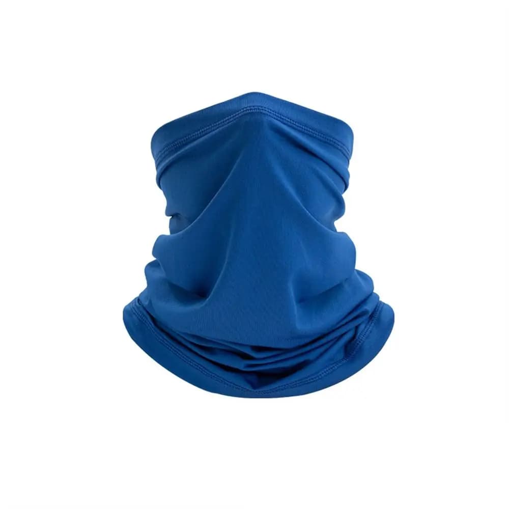 Daily Sun Protection Bike Cycling Mask Ice Silk Breathable Neck Gaiter Windproof Sun UV Protection Full Face Mask Outdoor Sport