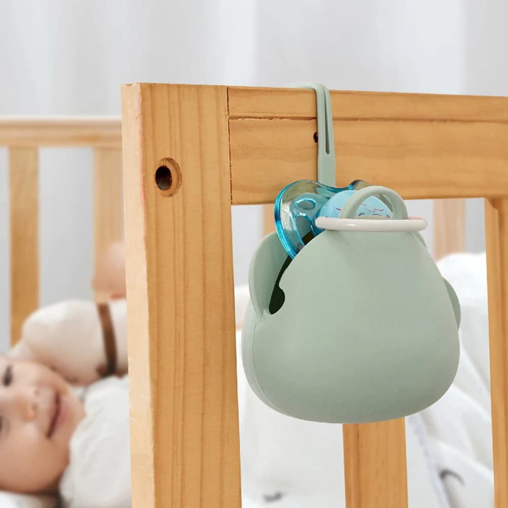 Nuovo arrivo vendita calda spessa panda orso custodia per ciuccio in silicone copertura per ciuccio (per bambino)