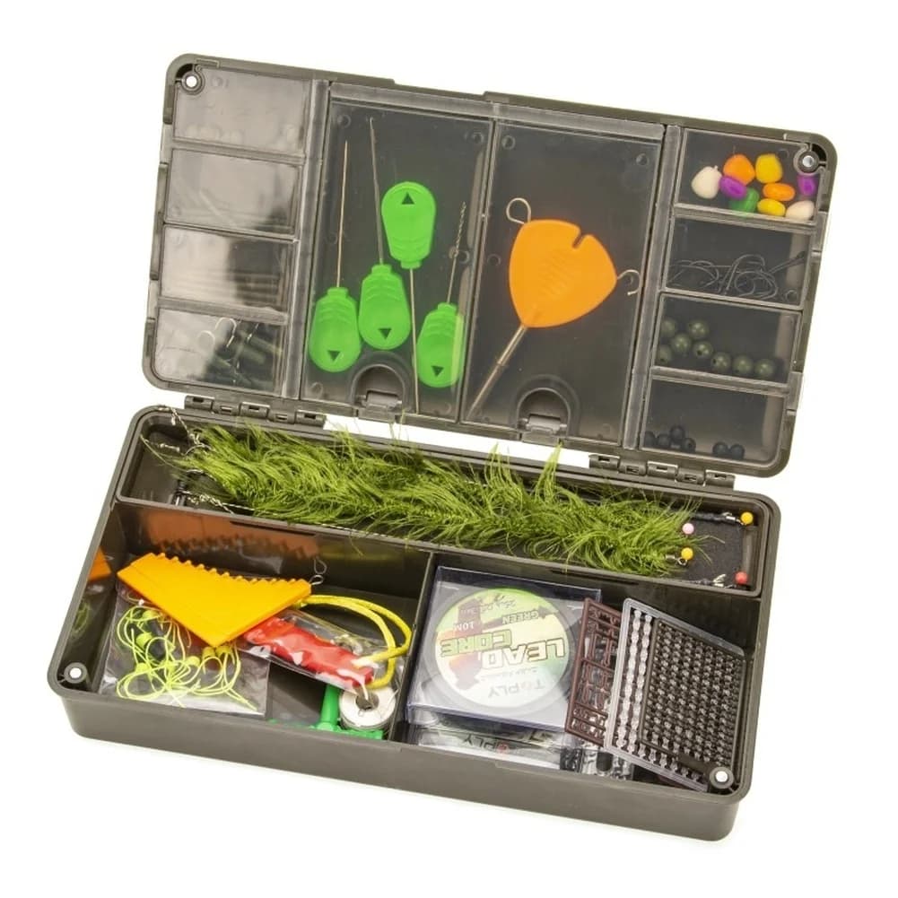 For Fishing Trips Grayish Green Fishing Tackle Box Sturdy Plastic Tackle Box Fishing Tackle Box Sturdy Plastic Construction