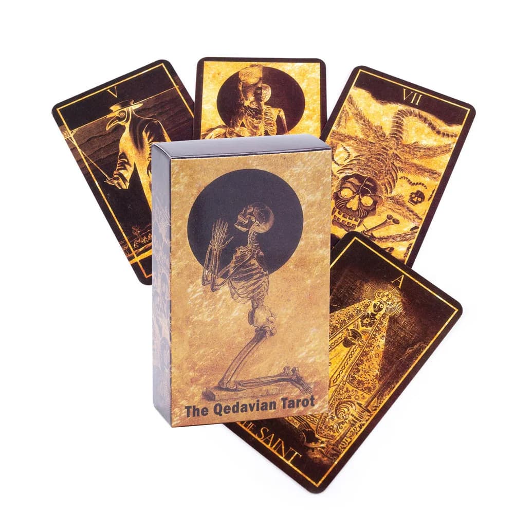 Hot The tarot of Qedavian Tarot Card Tarot Deck Oracle Card carte dei tarocchi inglesi gioco di carte tarocchi Deck gioco da tavolo per adulti