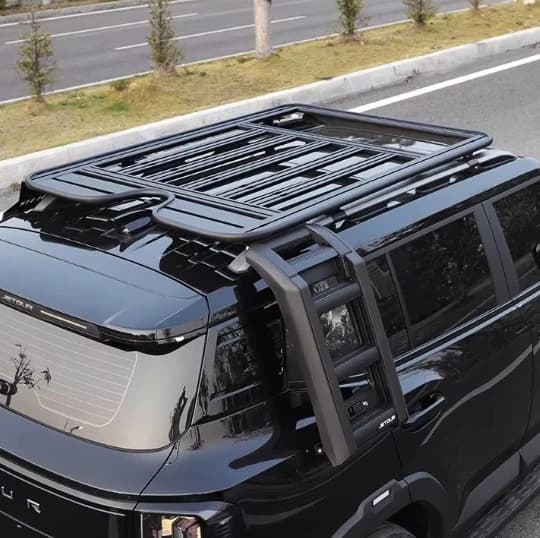 Nuova modifica portapacchi piattaforma per bagagli accessori esterni per auto per Jetour Traveller T2 tetto portapacchi universale per auto