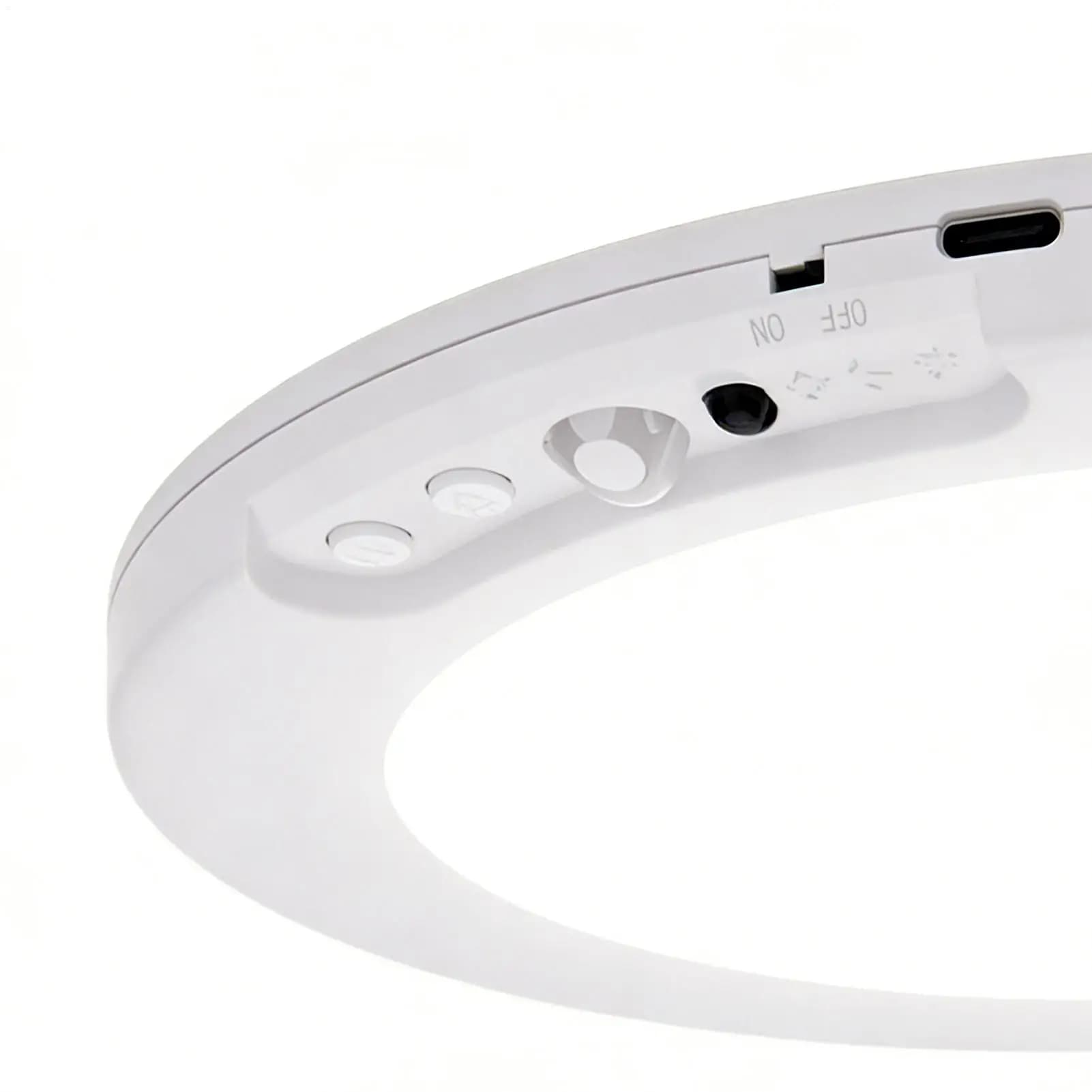 Luce per Armadio con Sensore di Movimento, Lampada Ricaricabile Senza Fili a Batteria con Telecomando per Casa, Dispensa, Doccia, Scale
