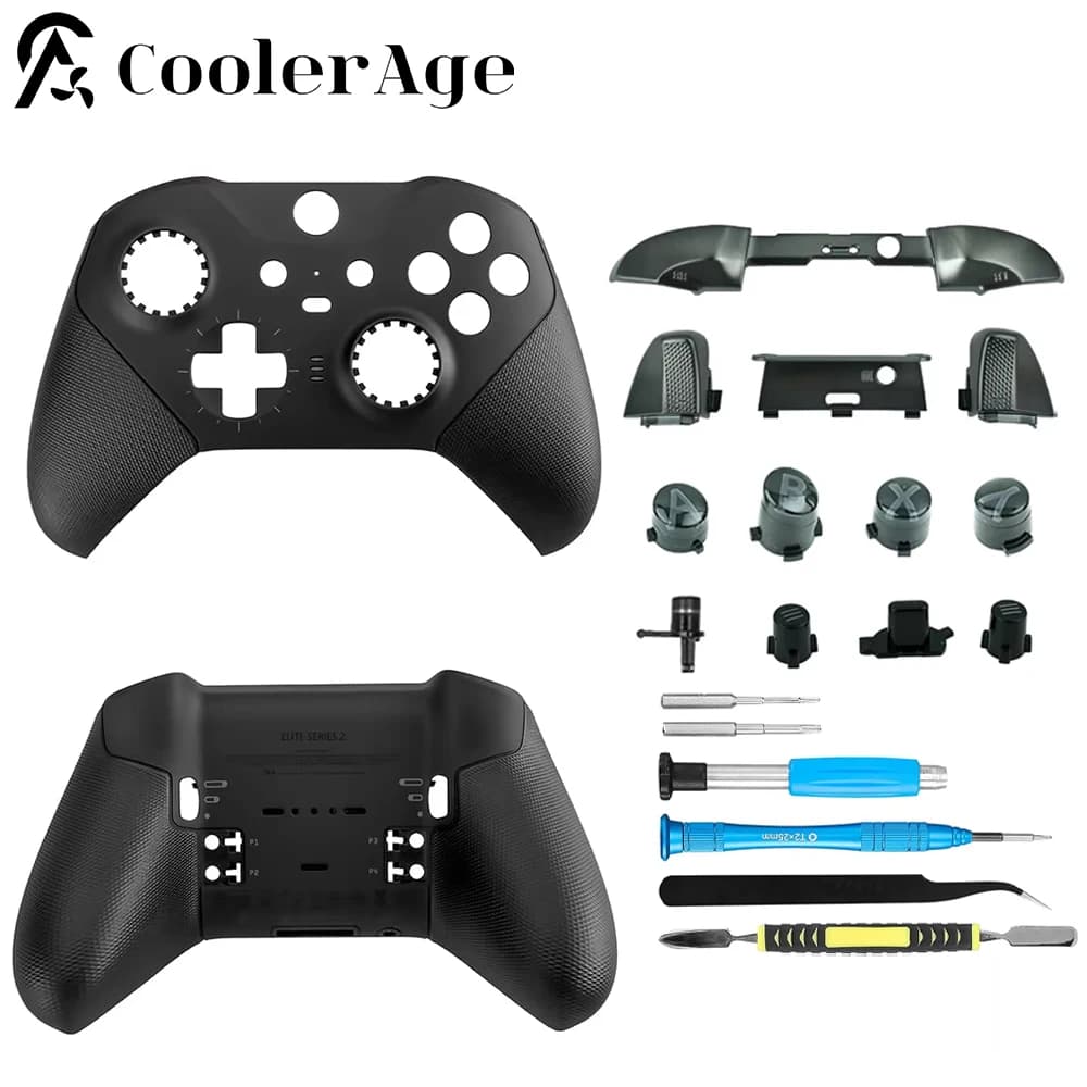 Kit guscio alloggiamento di ricambio per controller Xbox Elite serie 2 Cover posteriore anteriore LB RB Manopole pulsante paraurti