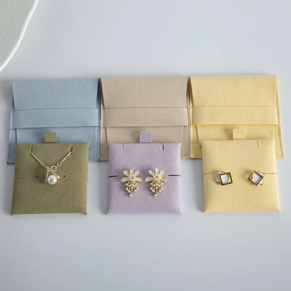 New Mini Velvet Jewelry Display Holder Tray for Earrings Necklace Storage Stand Inner Support Jewelry Organizer Cards Wholesale