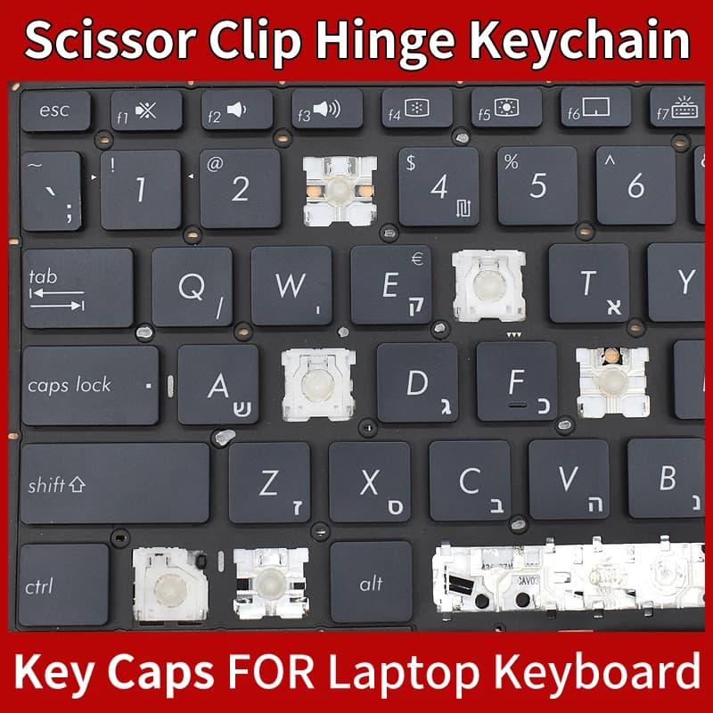 Replacement Keycap Key Cap Scissor Clip Hinge For ASUS Mars15 X571 X571G X571GT X571GD X571U X571F K571 K571GT F571GT VX60GT