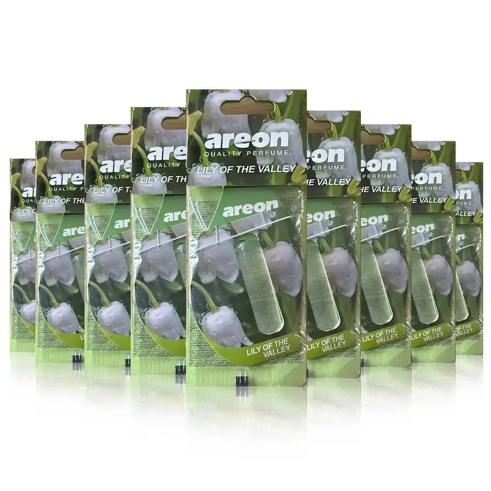5/10/20 pieces of perfume for auto gel Lily of The Valley - Elegant floral decoration for hanging car