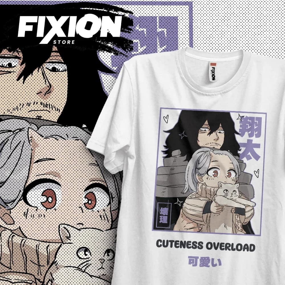 Maglietta Manga Boku No Hero – Aizawa Eri # MA [B] Maglietta anime Maglietta grafica Magliette da uomo Streetwear