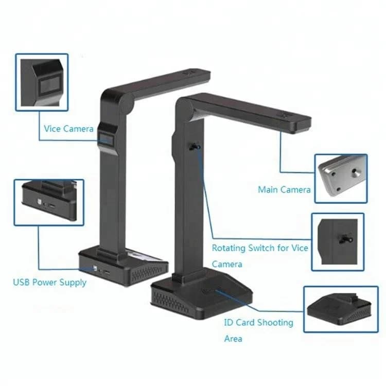 Ultimo scanner USB per documenti e webcam con scansione rapida per l'integrazione di prodotti in stock