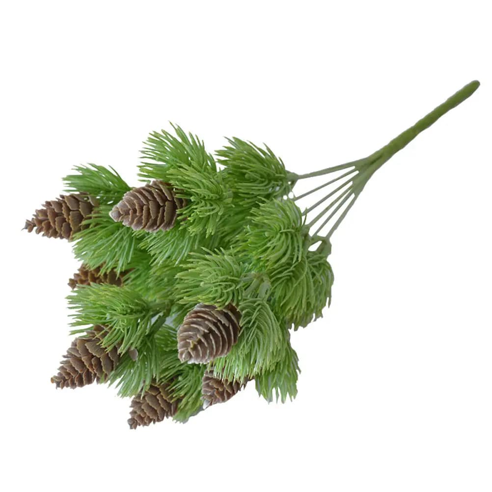 Exquisite Lifelike Artificial Plants Plastic Cypress Simulation Flowers No Water Sunlight Needed Indoor Outdoor Wedding