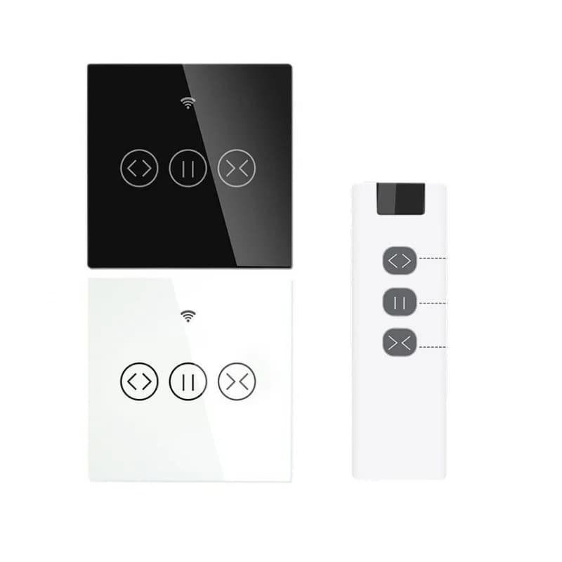 Interruttore per tende WiFi - Controllo remoto tramite app Tuya, compatibile con motori a parete