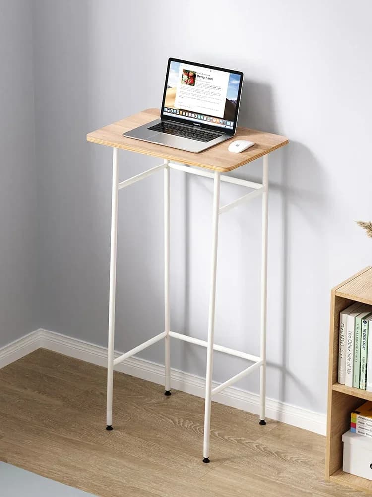 l Semplice e moderno scrivania in piedi per laptop Mobili per ufficio Scrivania per computer Tavoli per apprendimento portatili Tavolo in piedi regolabile