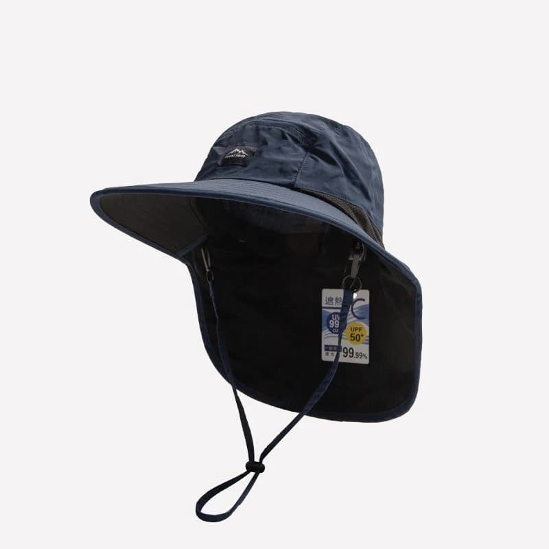 Cappelli da sole e parasole per uomo e donna, cappelli da pesca estivi con protezione per il collo, cappelli da trekking