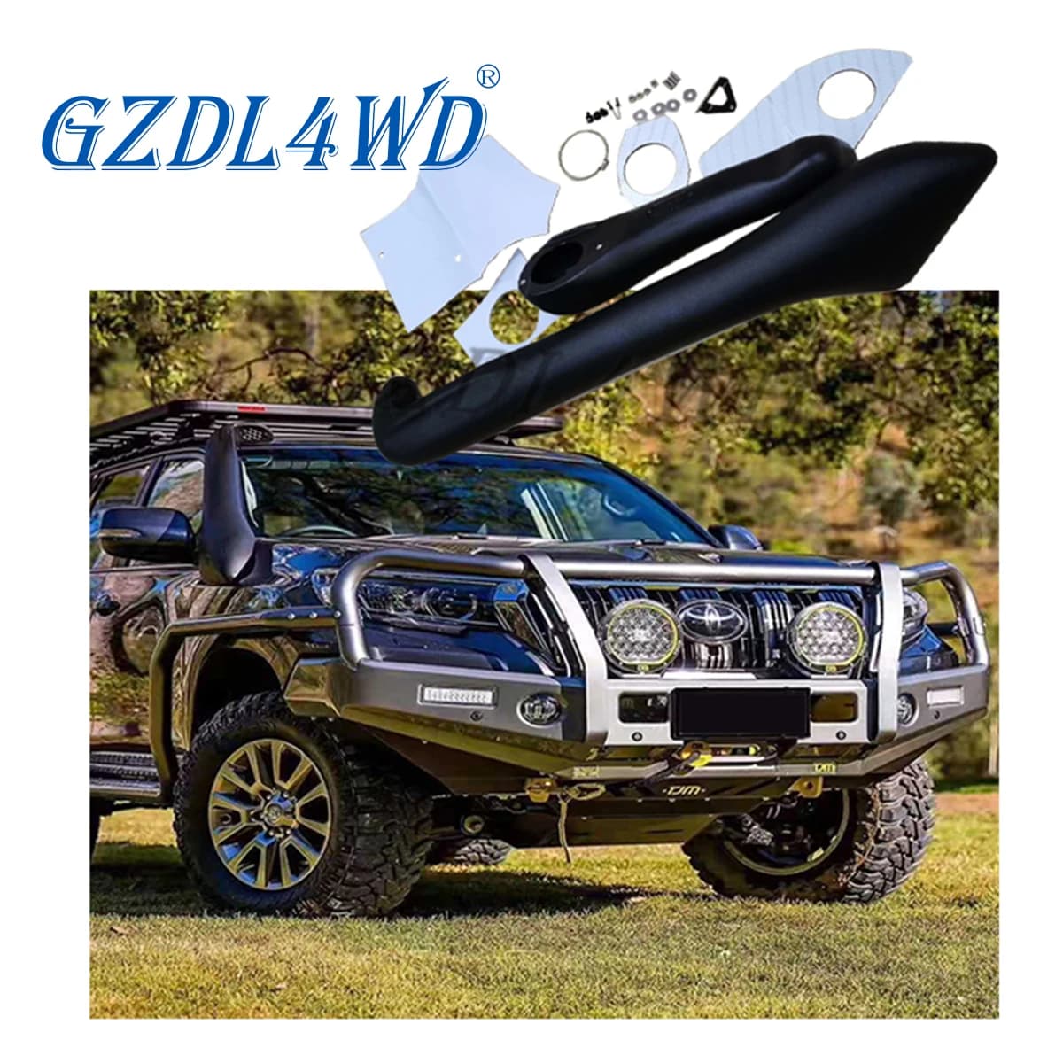 Aftermarket accessories Motor system for snorkeling Landcrusier series LC150