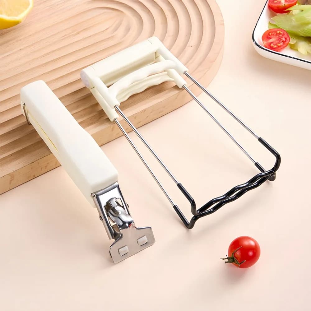 Morsetti per ciotole Morsetti e pinze per sollevare ciotole per alimenti caldi Cose da cucina Pentole e piatti dalla pentola istantanea Friggitrice ad aria per microonde
