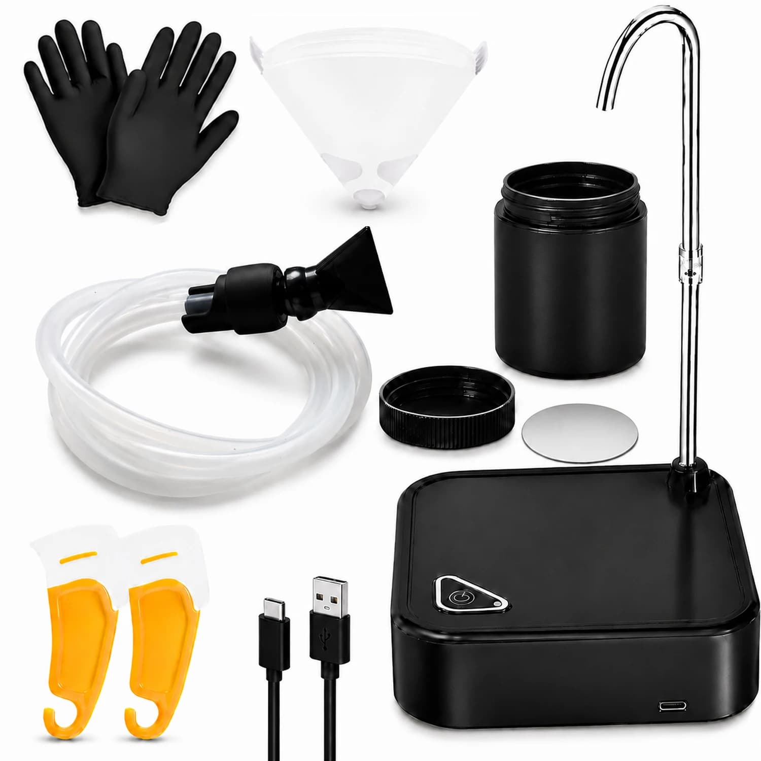 3D Printer Resin Filter Reclaimer Electric Recovery Pump Kit for Water-Washable Resin SLA LCD DLP Resin Printing Tools