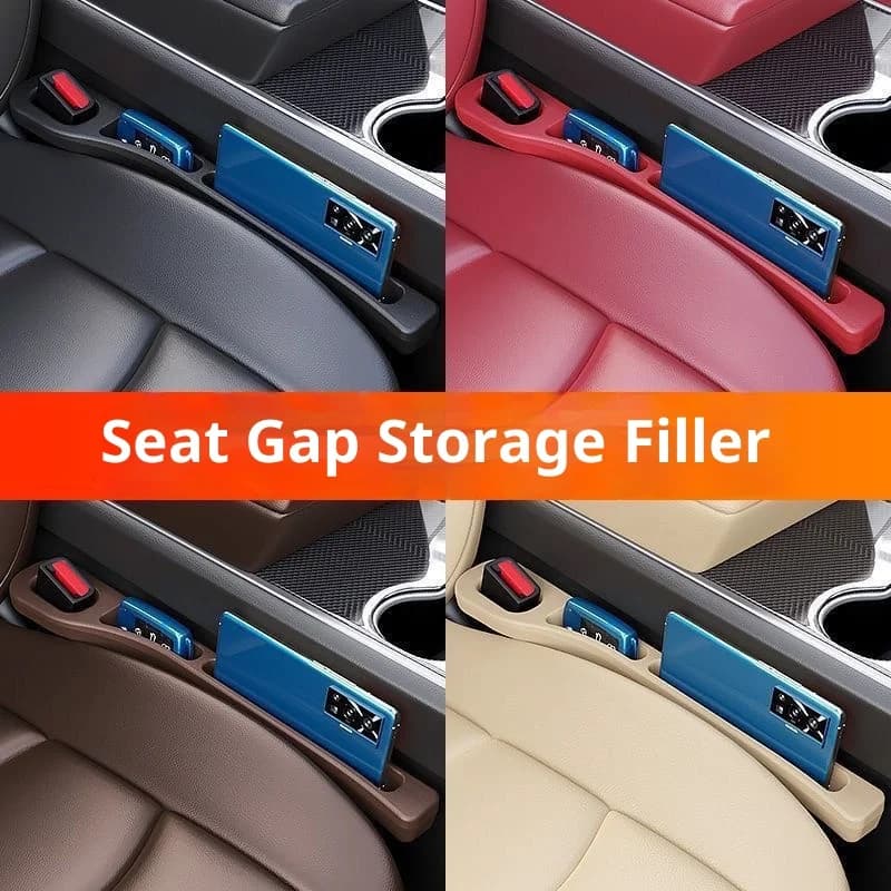 2 Pezzi Organizer per Auto tra i Sedili, Contenitore Portaoggetti per Fessure, Accessori Interni Decorativi per Auto