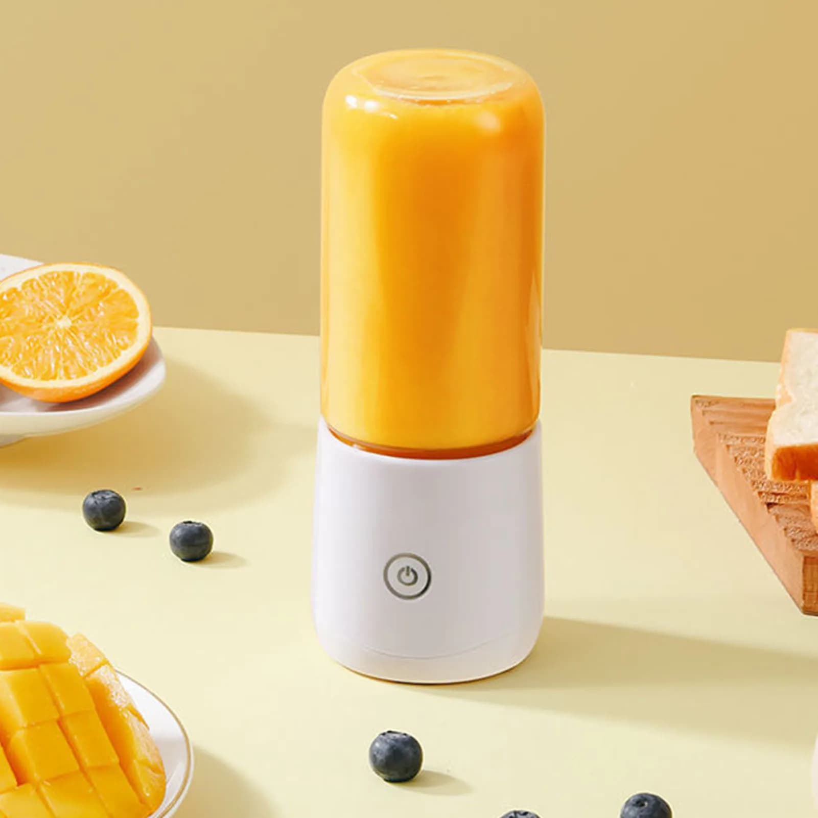 Portable Rechargeable 380ml 8 Knives Mini Multifunctional Juice Extractor for Home Use