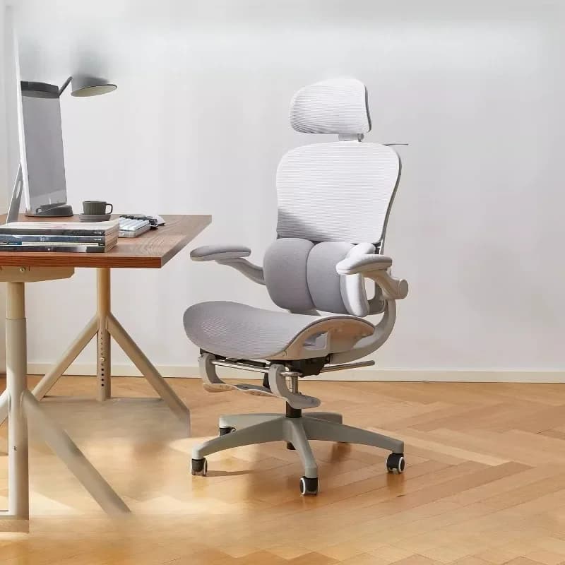 Sedia da Gaming Ergonomica Magalu Design, Poltrona da Ufficio per Computer, Sedia da Scrivania per Gamer, Chaise Lounge per Sala Relax