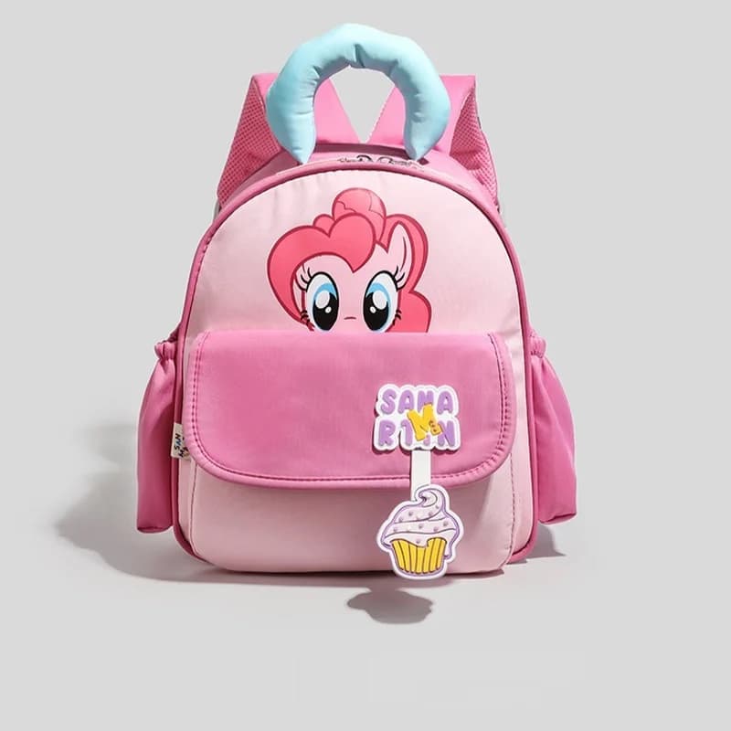 Zainetto Pinkie Pie My Little Pony, carino e leggero, per bambine, asilo, scuola, viaggi all'aperto, piccolo zaino con riduzione del carico