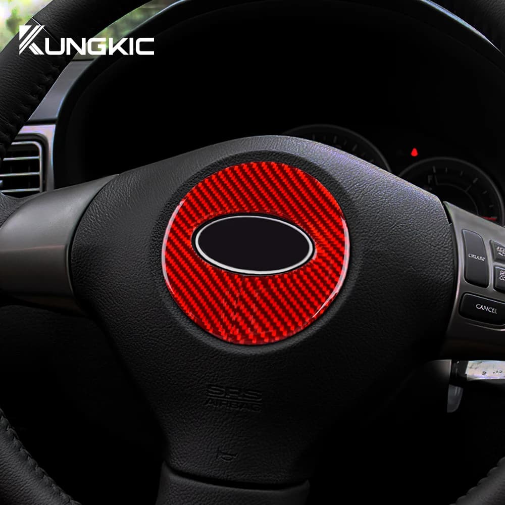Decorative Cover for Auto Flyer in Vera Carbon Fiber for Subaru Impreza 2009-2011, Real 3D Interior Accessories Kits for Upgrade