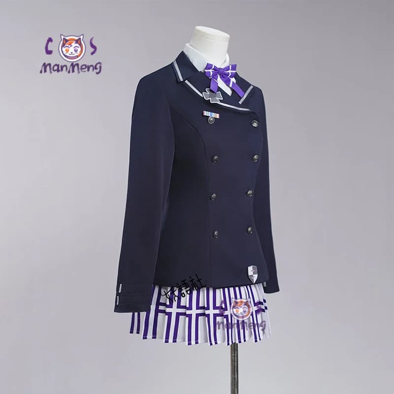 HK416 Klukai Gioco Ragazze Frontline Costume Cosplay Nuovo JK Uniforme Camicia Cappotto Gonna Calzini Puntelli Halloween Party Donna Uomo Vestito