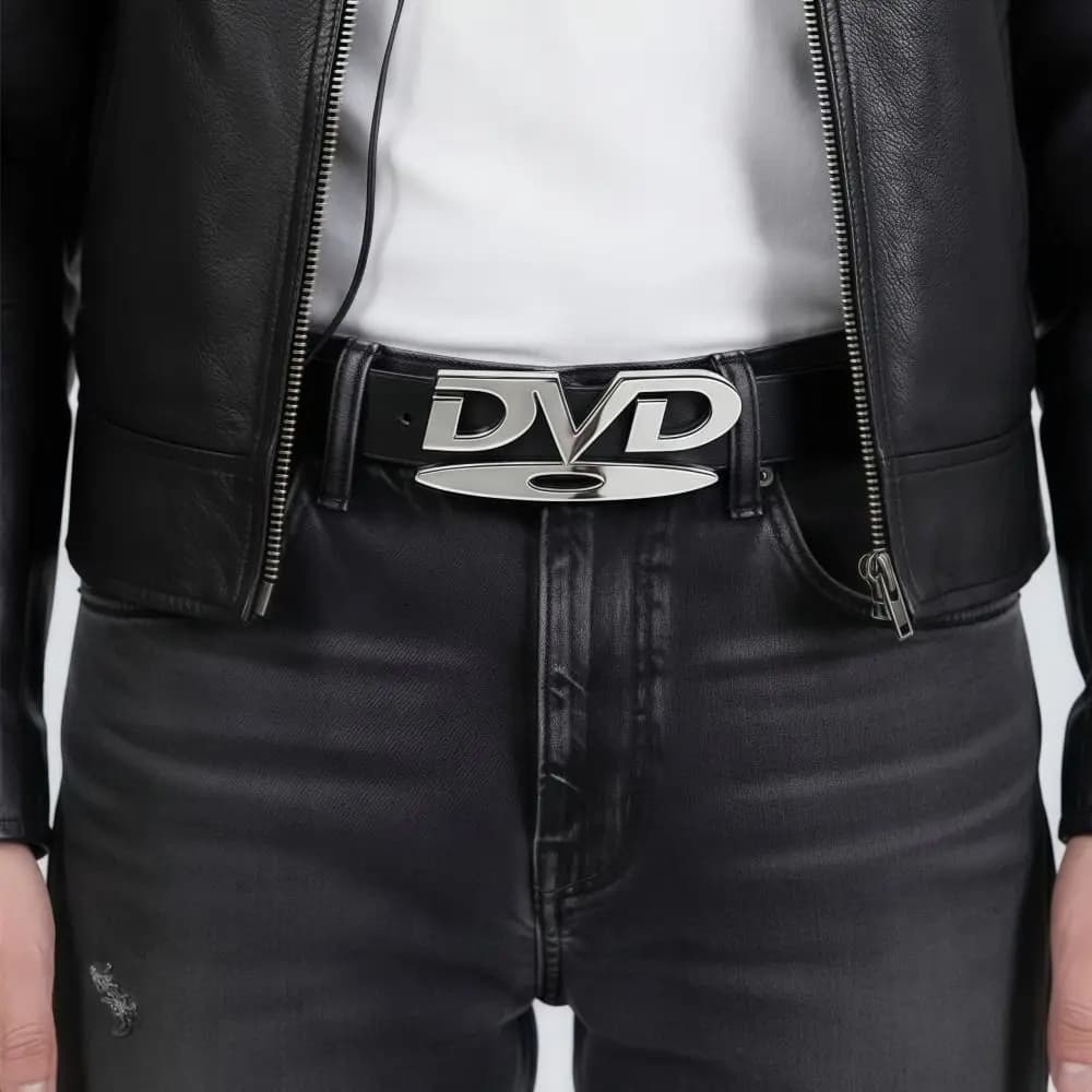 Cintura con Fibbia in Stile Inglese dal Design Nostalgico, Versatile e alla Moda, Robusta Cintura da Donna, Stile Casual DVD, Cintura di Nicchia per Decorazione Jeans
