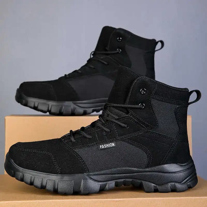 Camoscio Hi Top Scarpe da ginnastica da uomo blu Scarpe da ginnastica alte bianche Scarpe Stivali estivi da uomo Sport Corridori super comodi Graziosi