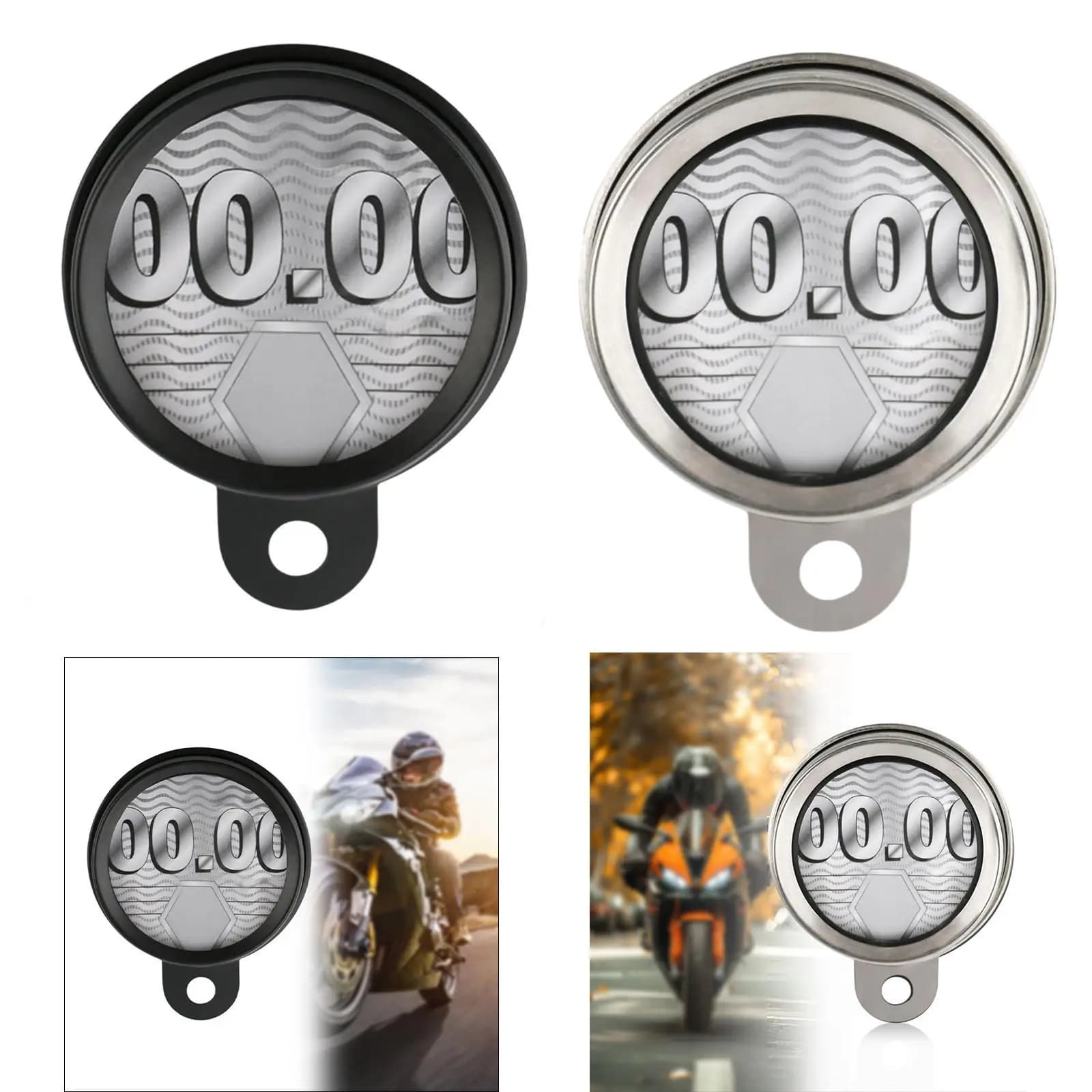 Porta etichette per gancio di ricambio per accessori per telaio porta dischi fiscali per moto