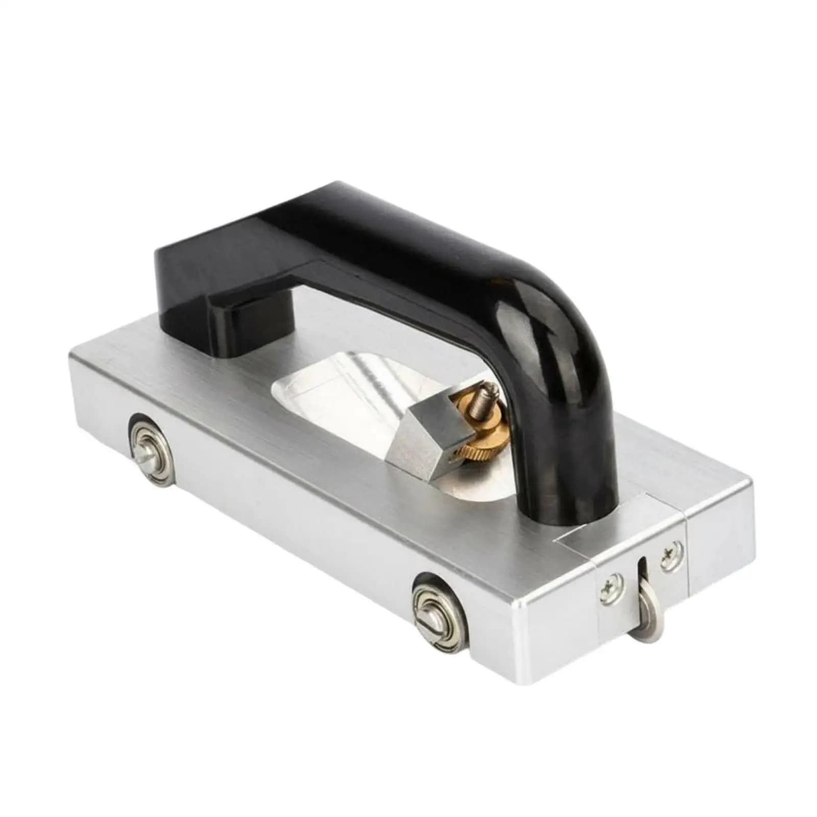 Handheld Floor Groove Guide Manual Flooring Seam Grooving Cutter Adjustable Depth for PVC Vinyl Construction Projects