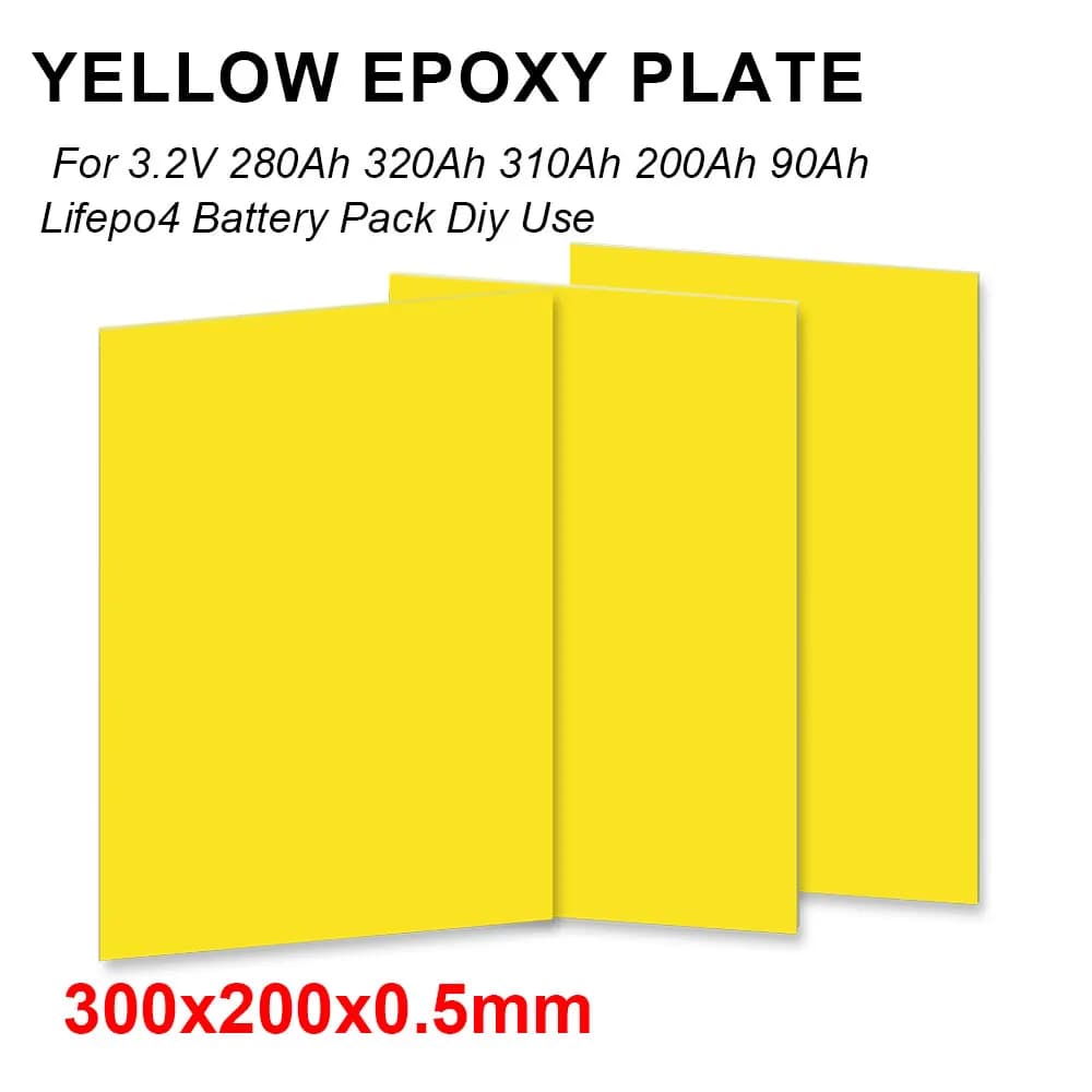 7/10/15pcs 3240 Yellow Epoxy Fiber Board For 3.2V 280AH Battery Cells Diy Insulation Plate Electoric Kit Resin Glass Fiber Board