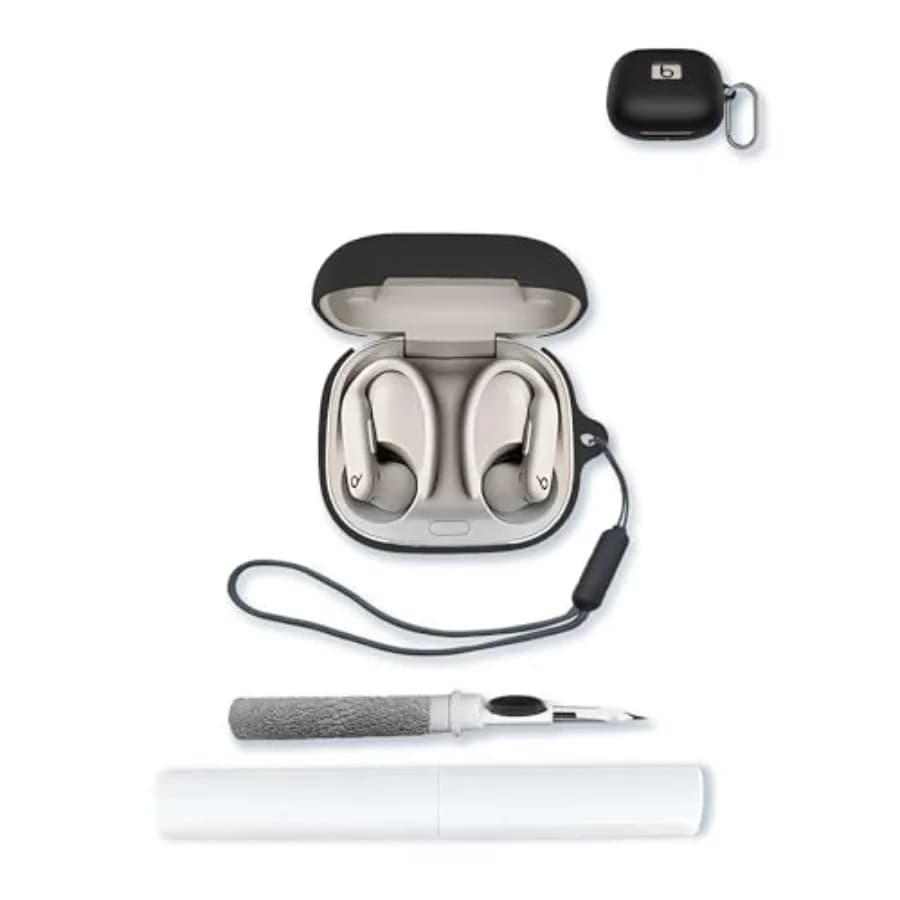 Case for Beats Powerbeats Pro 2 Wireless Bluetooth Earbuds-Noise Cancelling, Soft Protective, Silicone Case Cover for Powerbeat