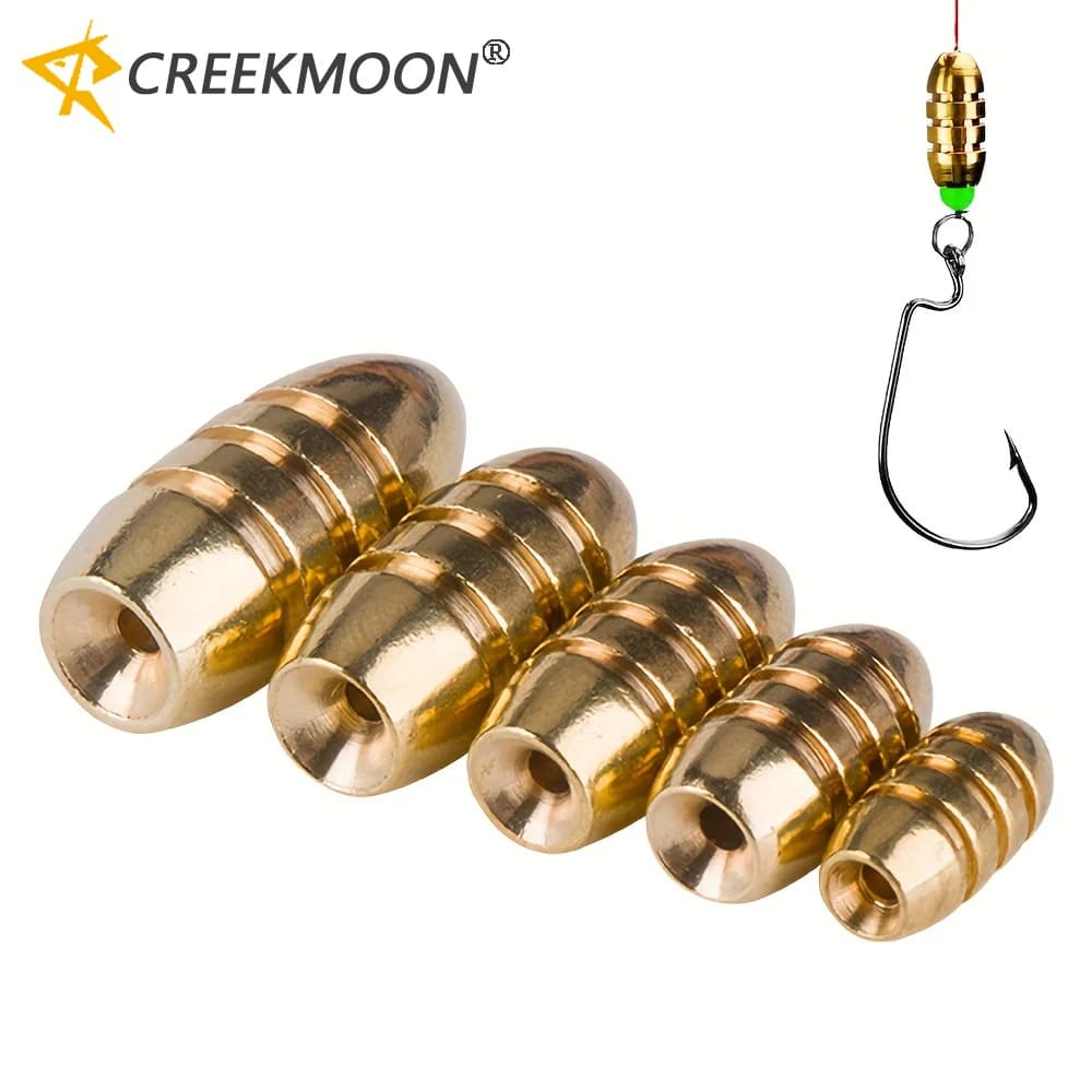 20 pcs Brass Copper Fishing Raincoats RIG 1.8g 3.5g 7g 10g Soft Rigging and Fly Tying Equipment Accessories