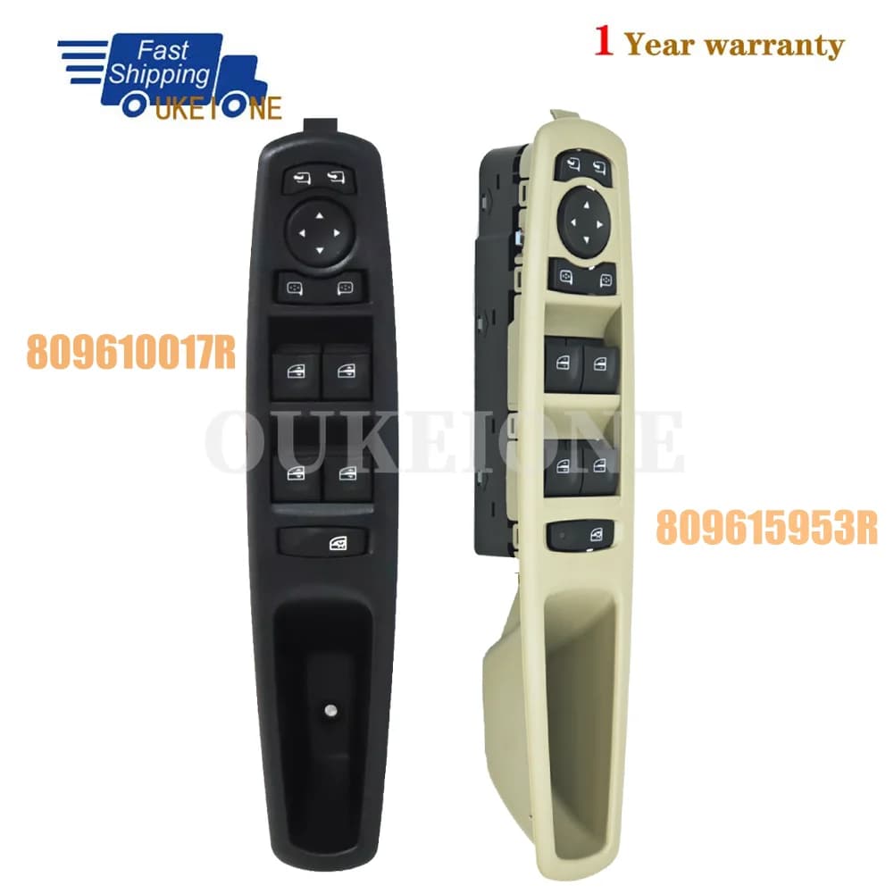 809610017 R. R. 809615953 R Per Renault Scenic Grand Scenic Megane Laguna 3 Fluence Pulsante interruttore alzacristallo elettrico anteriore sinistro 13 pin