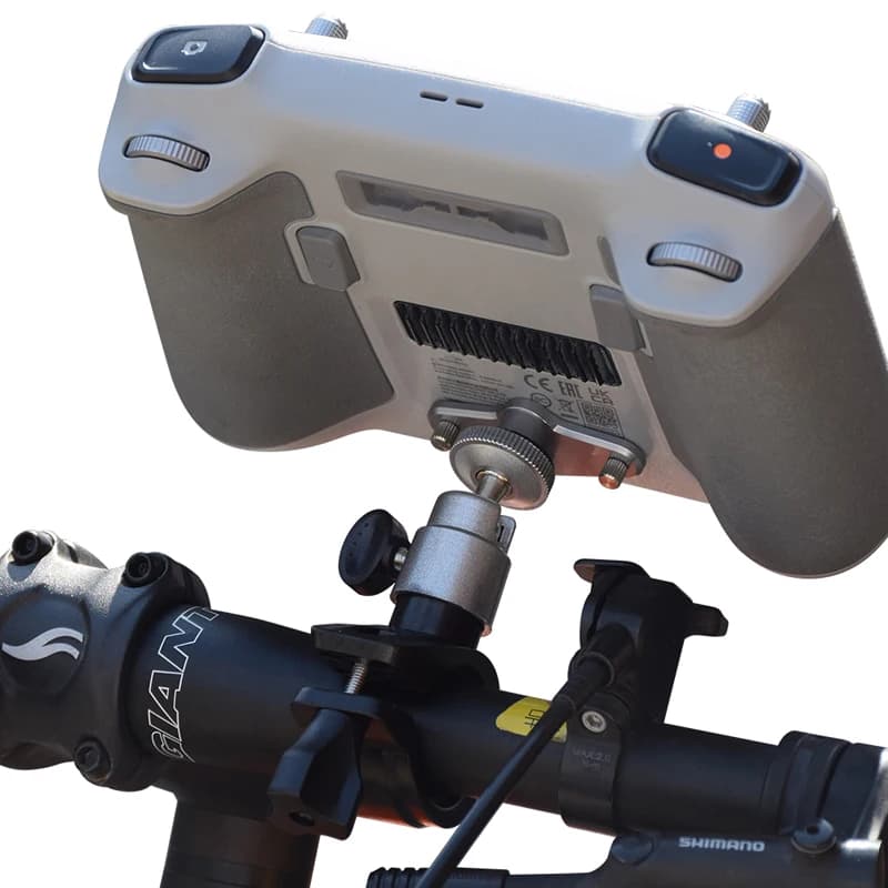 Supporto per telecomando per bicicletta Supporto per clip per bici RC per accessori per droni per fotografia aerea con telecomando DJI RC
