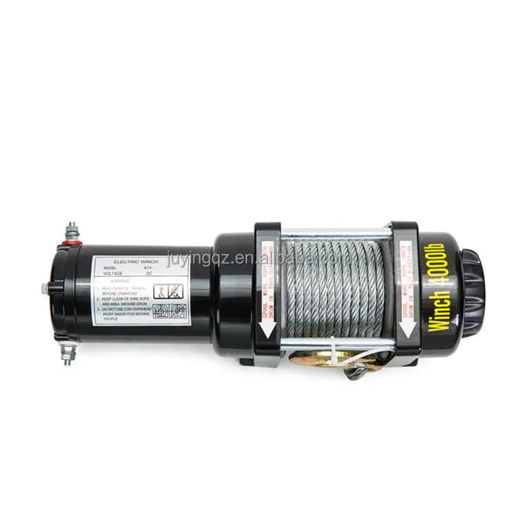Verricello elettrico resistente da 12 V per sistema di verricello per barche con ancoraggio marino da 2000 libbre con telecomando