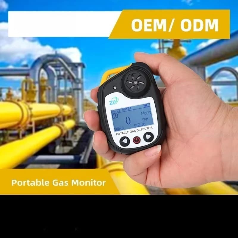 Industrial Carbon Monoxide Detector Sulfur Dioxide Detector Portable Single Gas Detector Oil Field Gas Monitor