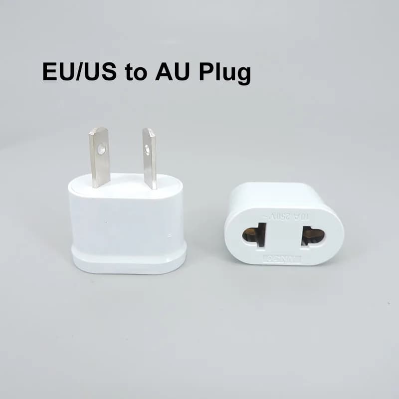 Spina da UE/USA a AU Adattatore da viaggio Adattatore di alimentazione Presa Convertitore CA Presa per caricabatterie elettrico m20